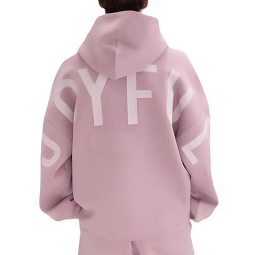 Women's Letter Print Hooded Sweatshirt