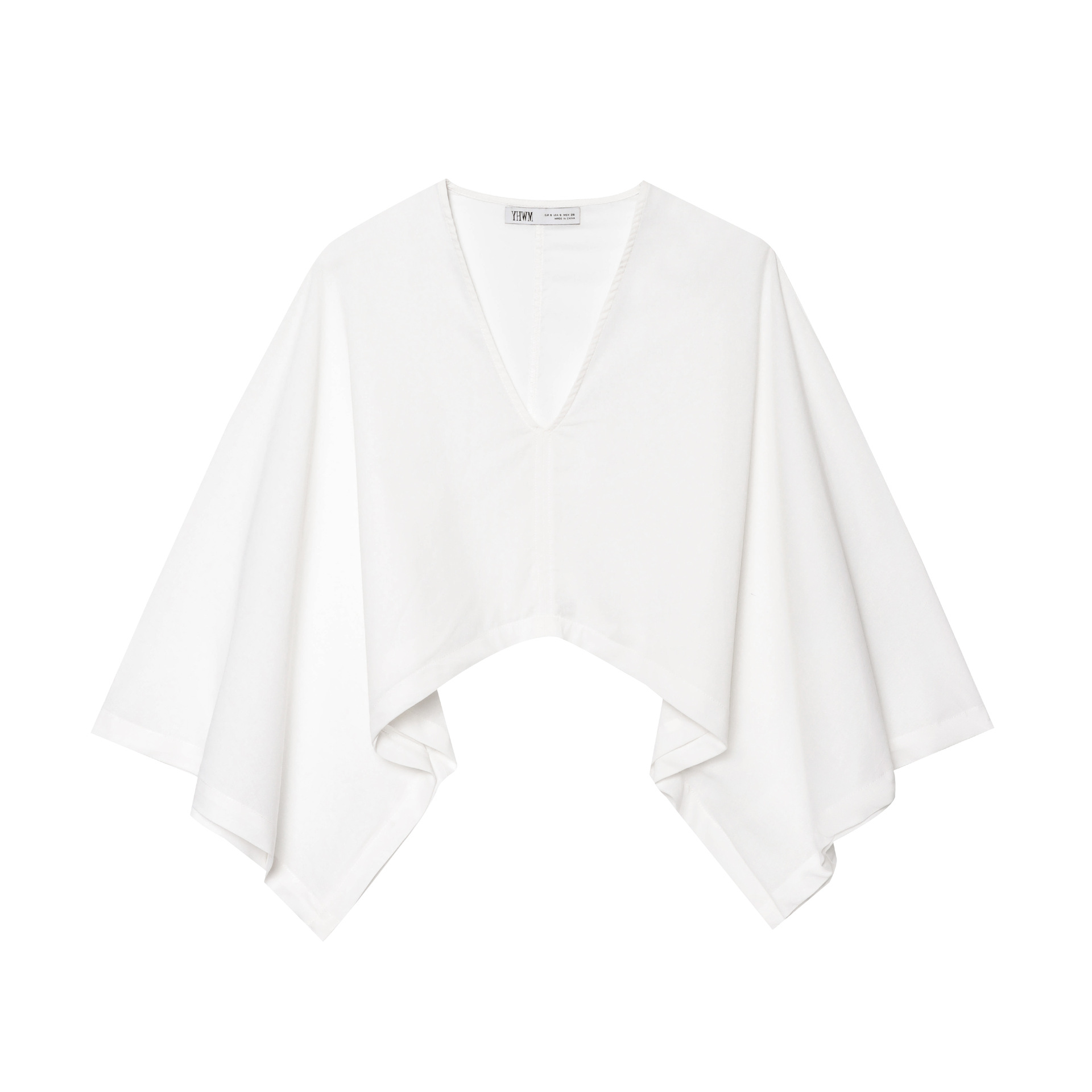 Asymmetric Kimono-Style Wide-Leg Pants Set