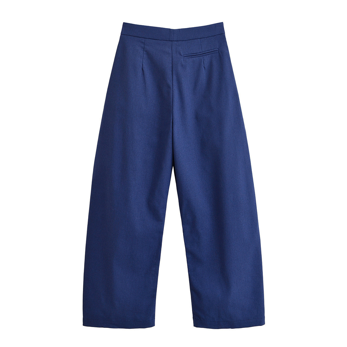 Women's Waist-Cinched Shirt & Wide-Leg Pants Set