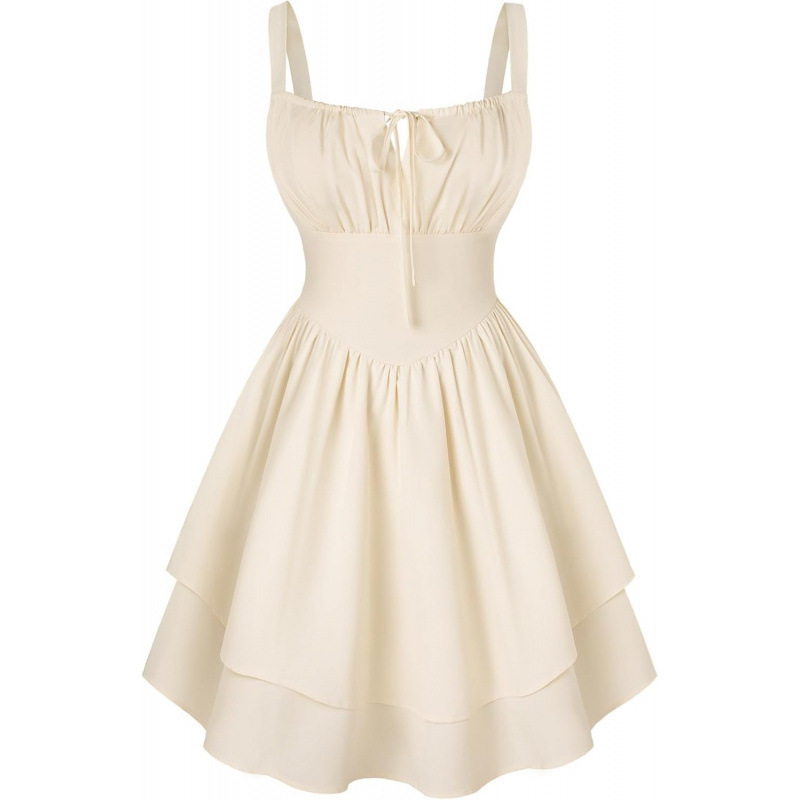 Sexy Tie-Strap Cami Dress Women's Summer Fashion