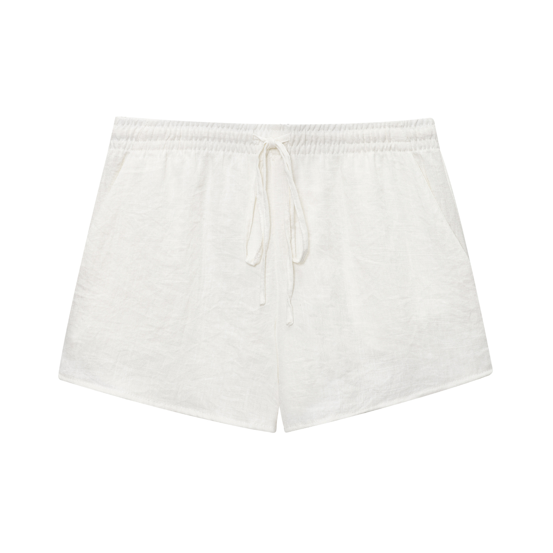Women's Bow Decor Top and Shorts Set