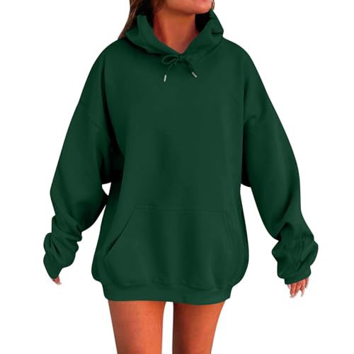 Women's Elegant Print Hoodie Long Sleeve Crew Neck
