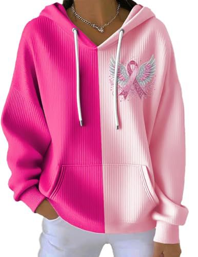 Women's Ribbon Wing Colorblock Print Casual Sweatshirt