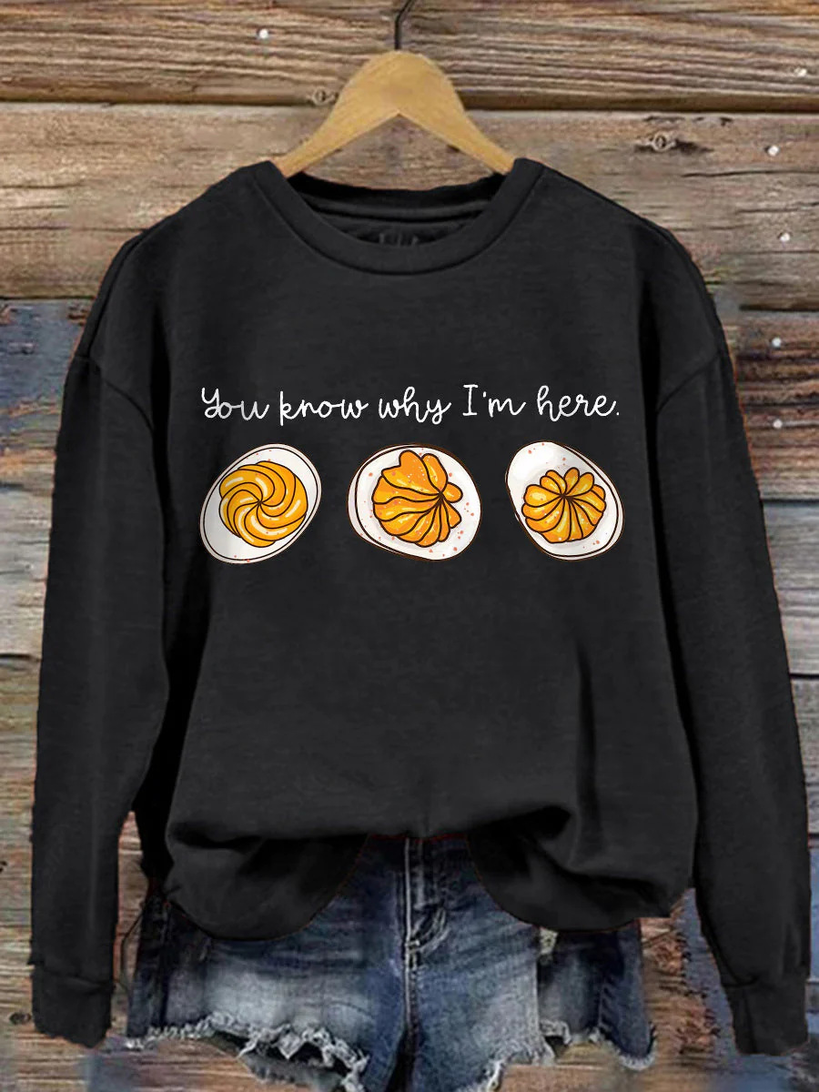 Women's Animal Print Crewneck Sweatshirt