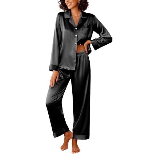 Women's Cuban Collar Zebra Print Long Sleeve Shirt Set