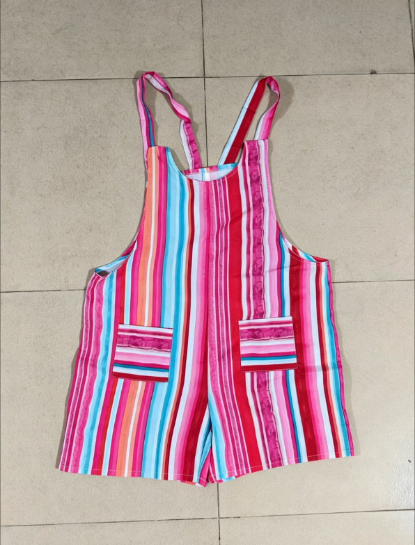 Women's Sleeveless Cami Romper with Shorts