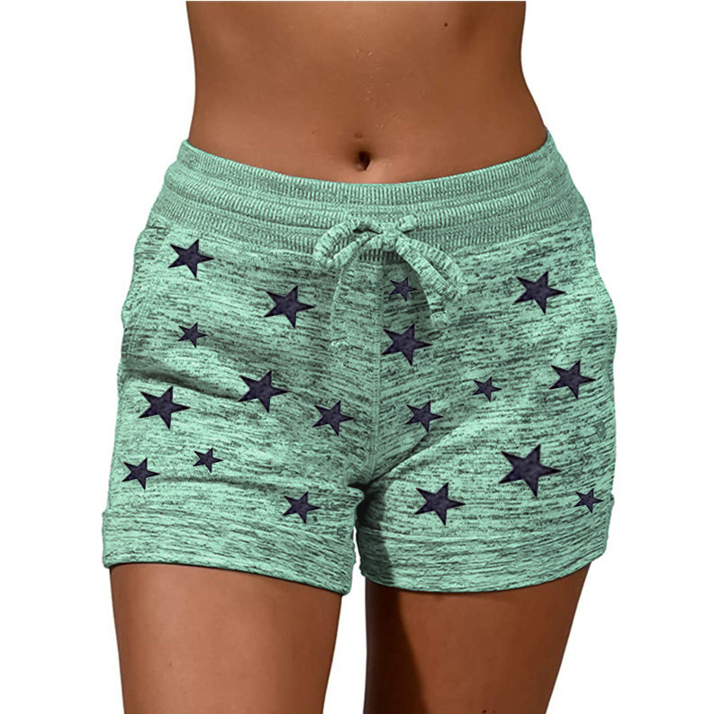 Women's Quick-Dry Yoga Shorts High Stretch Slimming Workout Shorts