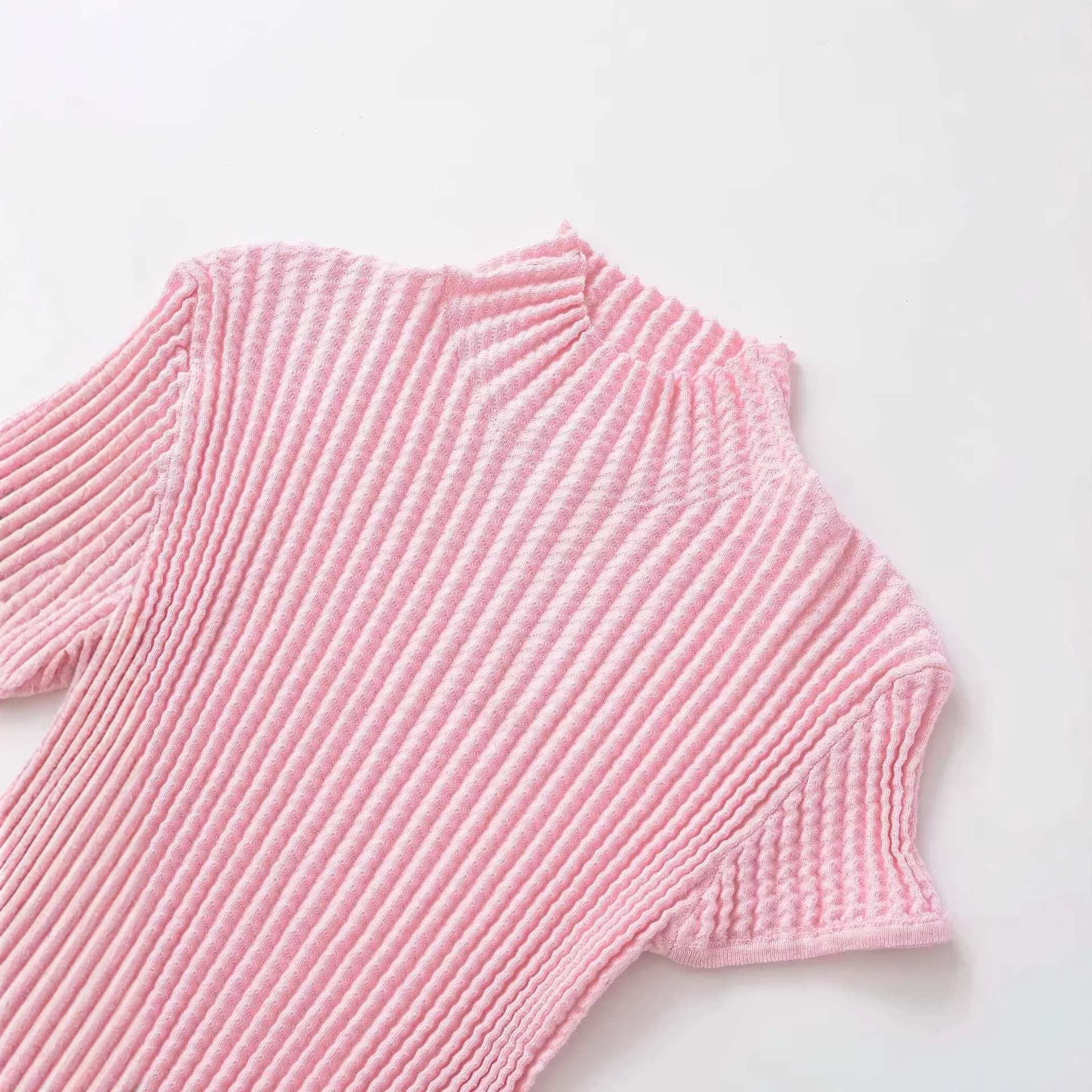 Women's Textured Half Turtleneck Knit Top