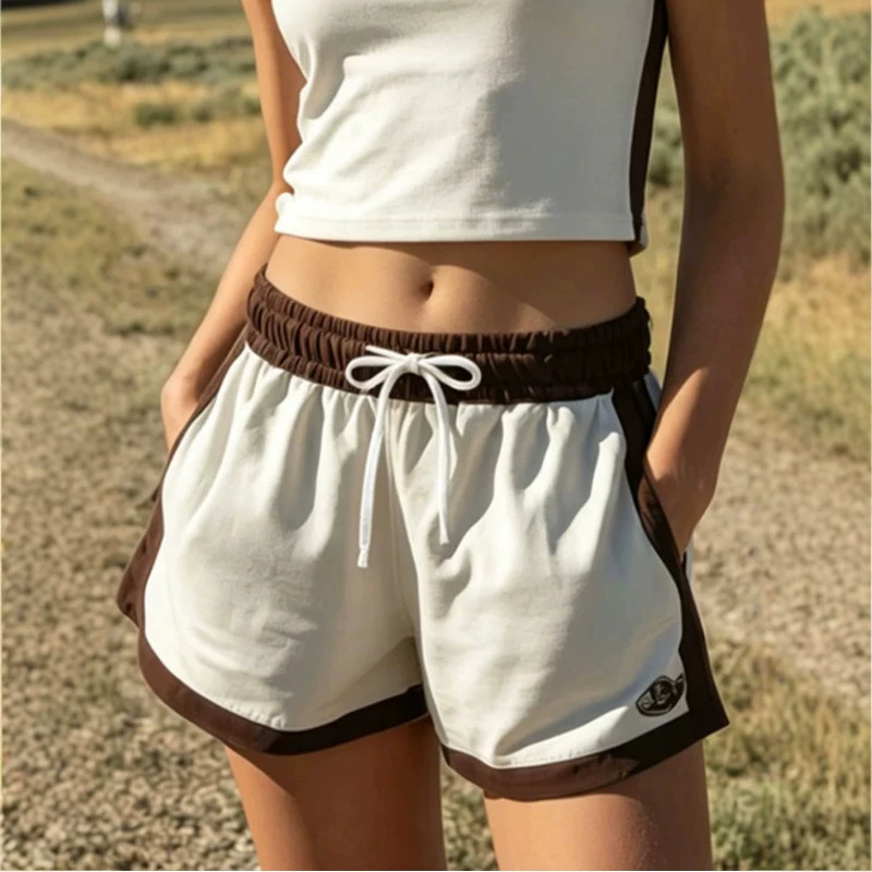 Retro Sleeveless Crewneck Top and Shorts Set