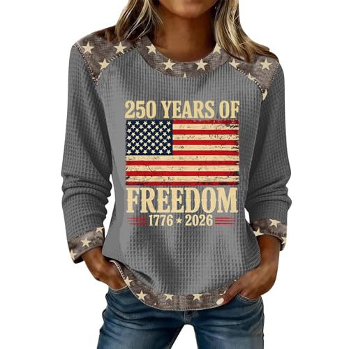 Women's Eagle Letter Print Crewneck Sweatshirt