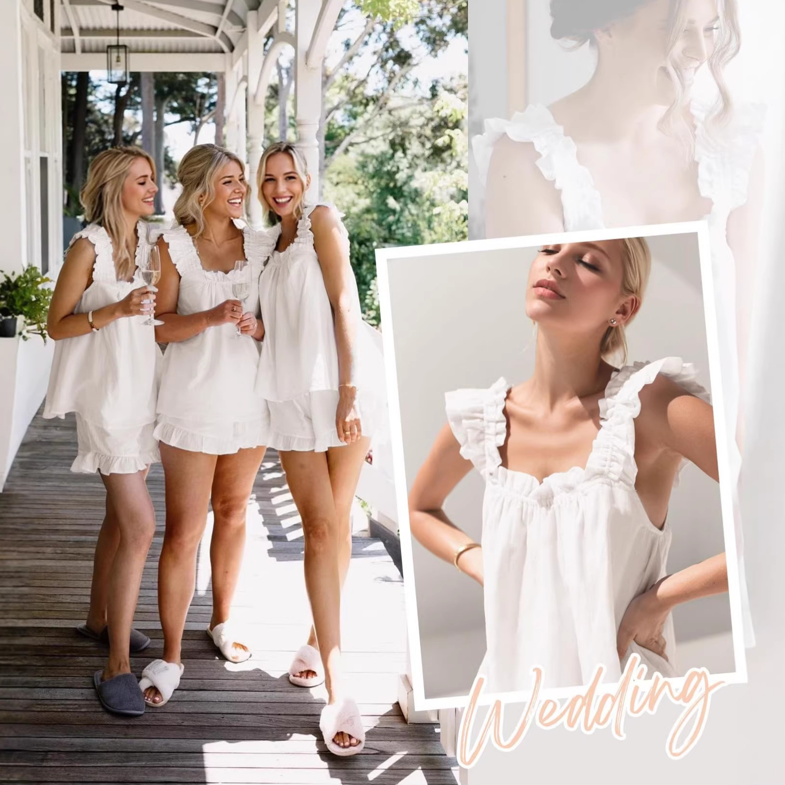 Women's Sweet Solid Color Tank Top and Shorts Pajama Set