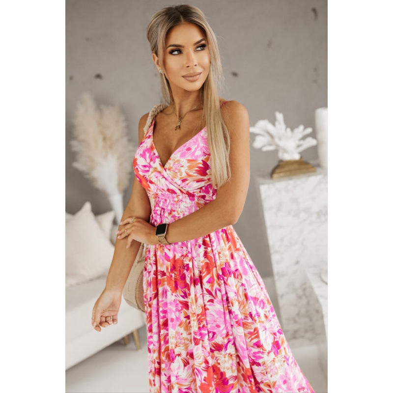 Women's Sleeveless Slip Dress High Neck Long Sleeve High Waist Long Skirt