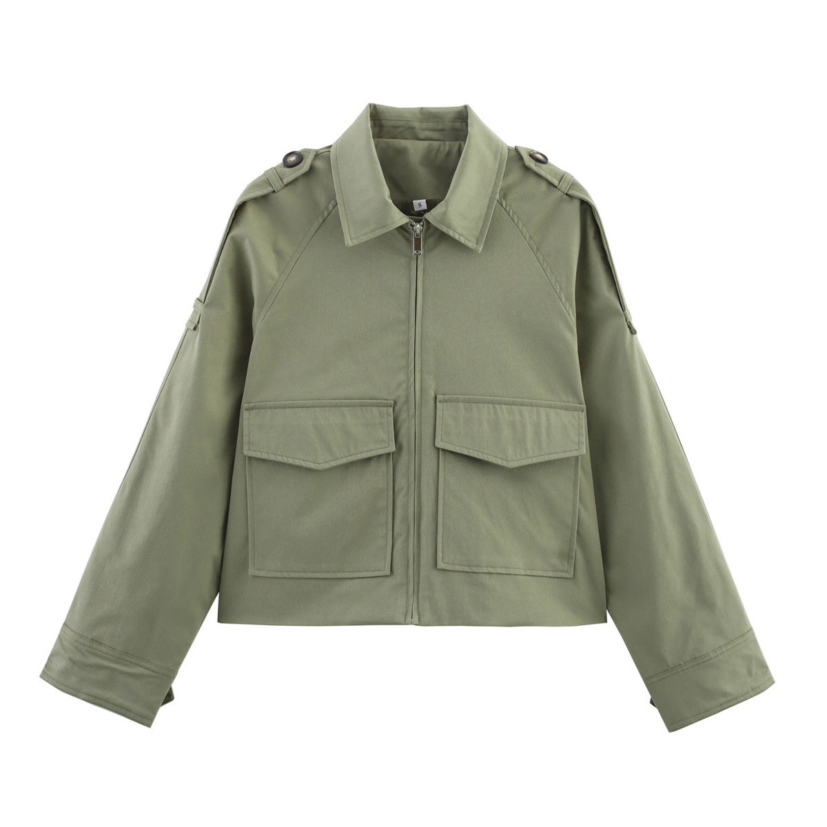 Women's Minimalist Three-Color Trench Coat