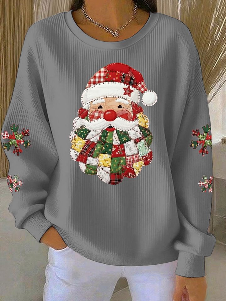 Christmas Pullover Women's Sweatshirt Oversized Crewneck