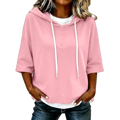 Women's Solid Print Casual Hoodie