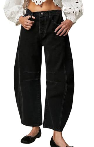 Women's Vintage Print Straight-Leg Casual Pants