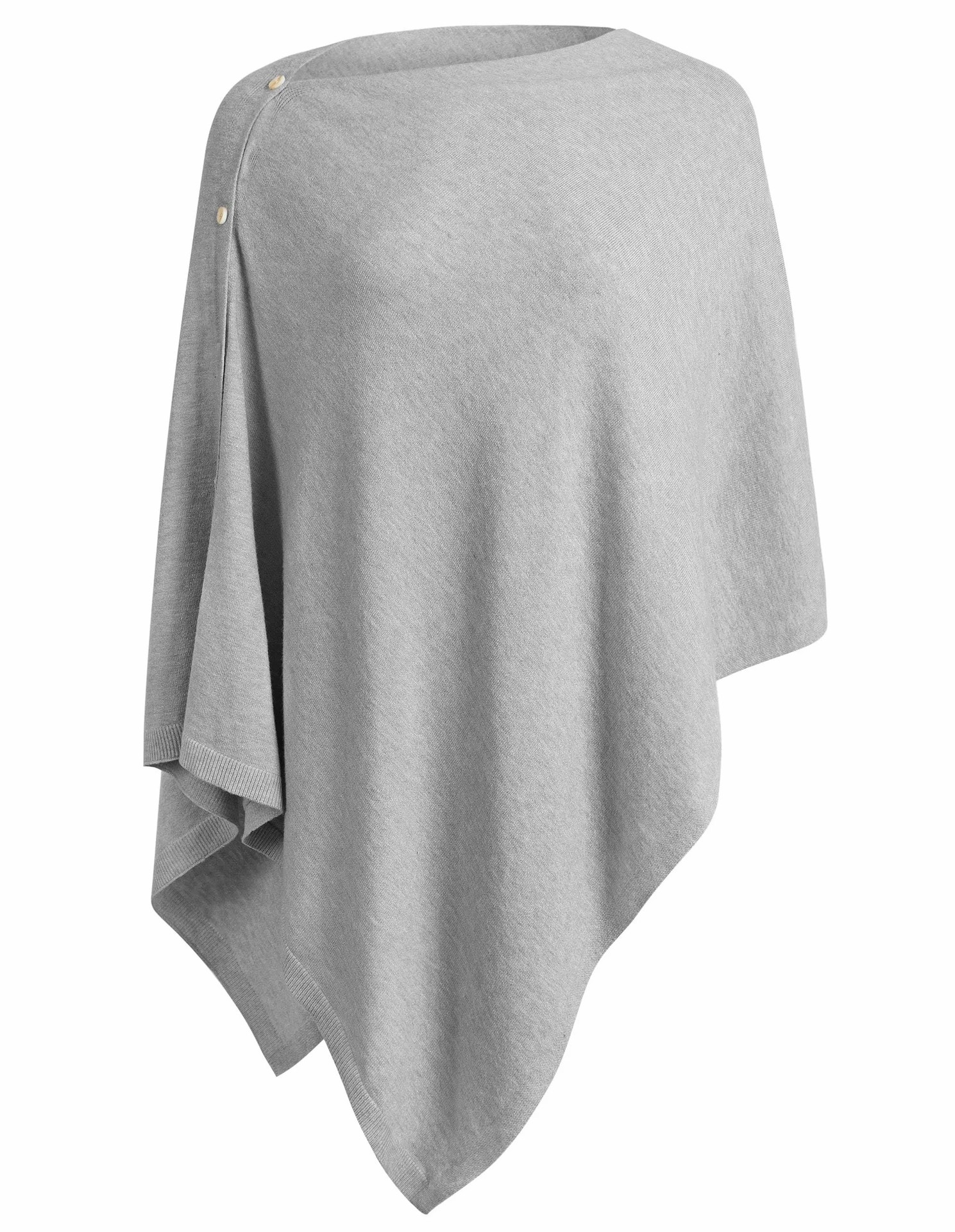 Women's Convertible Scarf Cardigan Knit Button Sweater