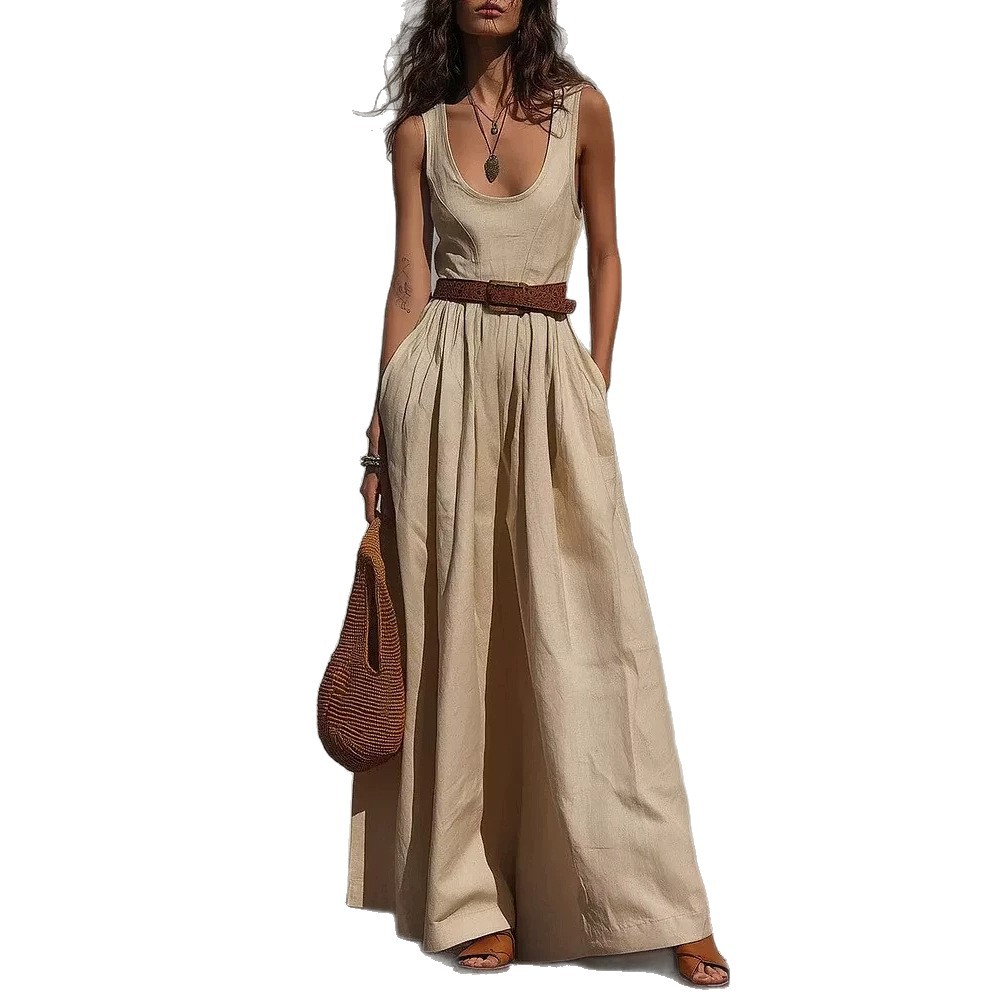 Women's Low-Cut Sleeveless Cami Top Bodysuit
