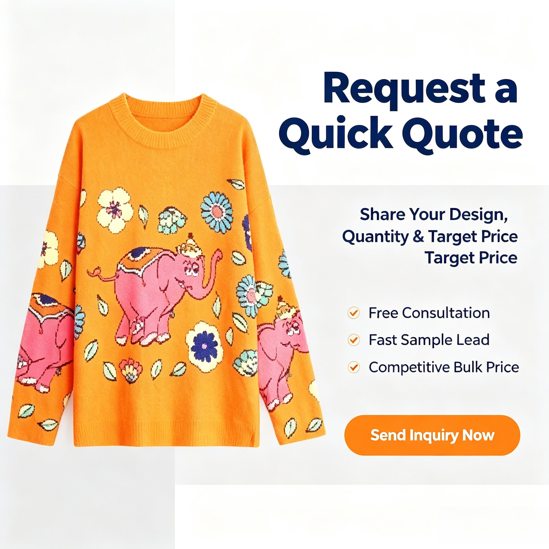 Women's Christmas 3D Print Crewneck Knit Sweater