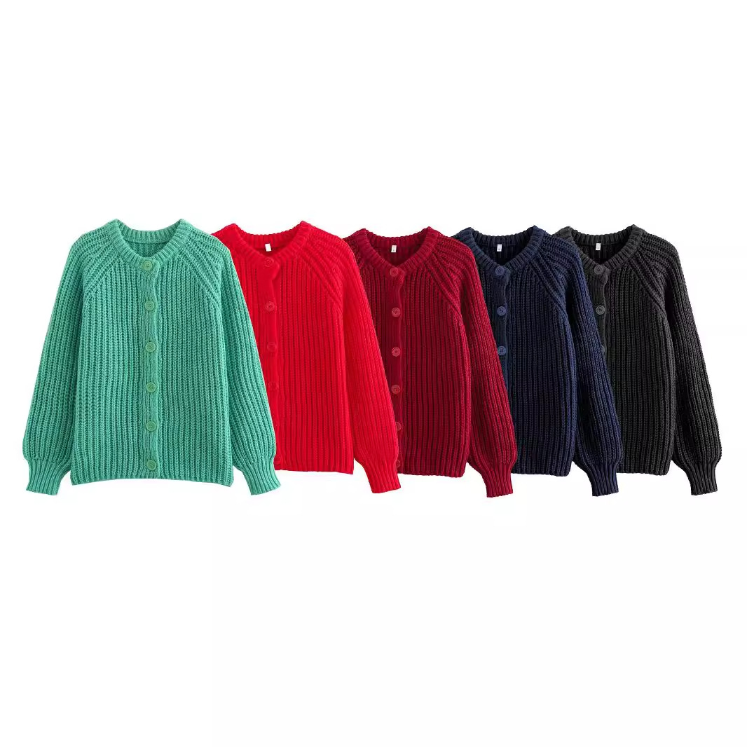 Women's Streetwear Crewneck Long-Sleeve Sweater