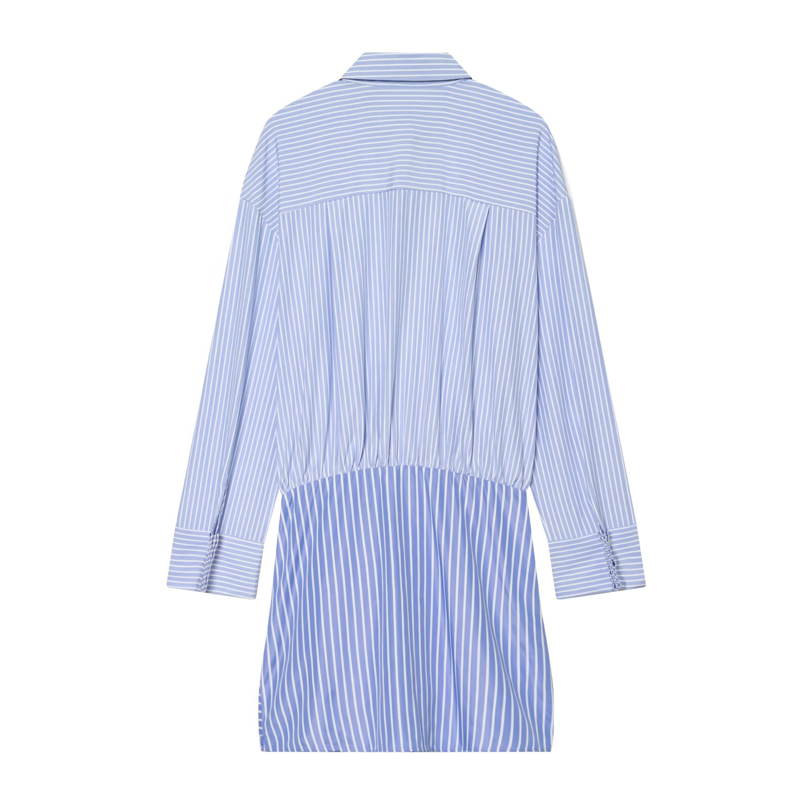 Women's Tie-Front Shirt Dress Sleeveless Midi