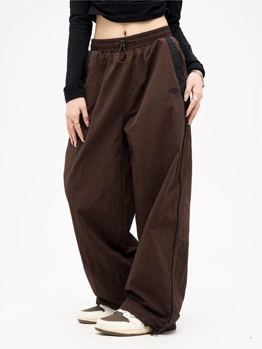 High-Waist Wide-Leg Women's Casual Pants
