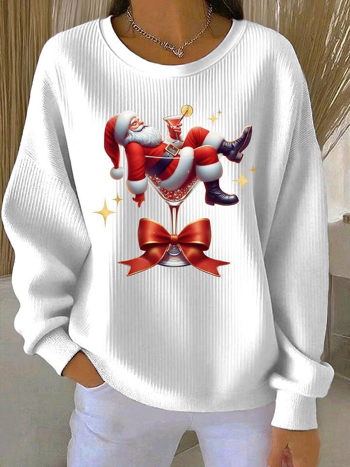 Christmas Pullover Women's Sweatshirt Oversized Crewneck