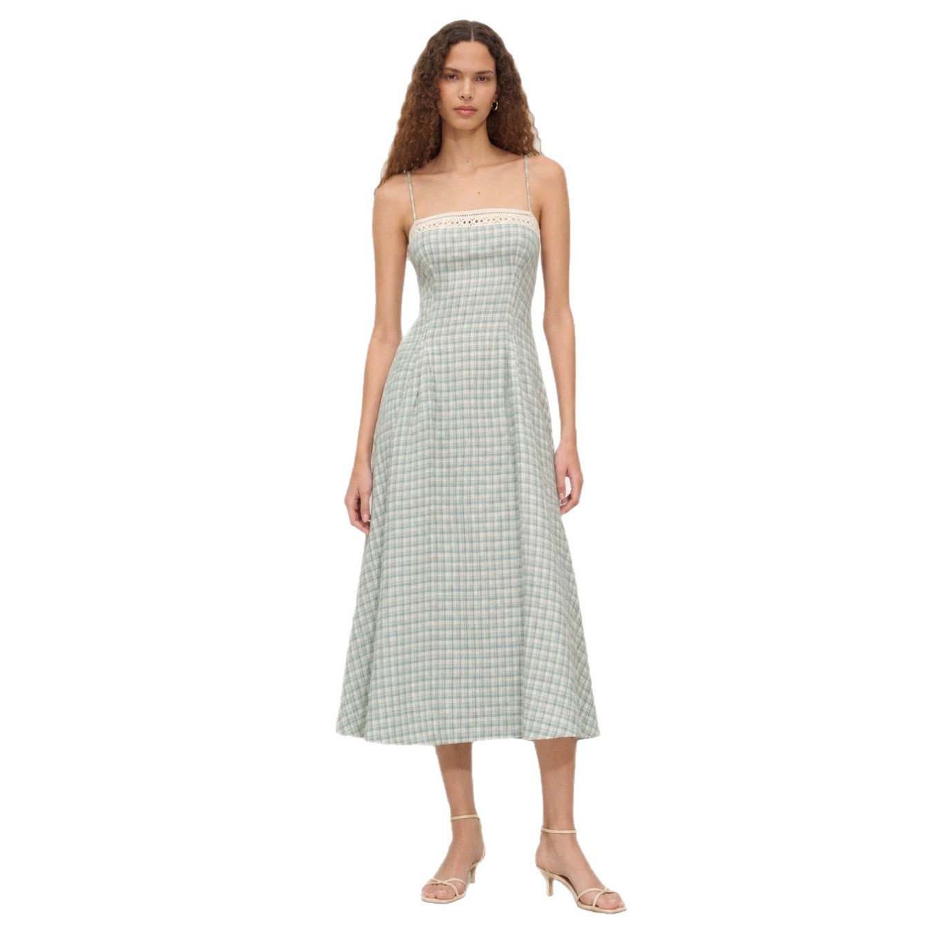 Floral Chiffon Open-Back Cami Maxi Dress