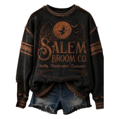 Women's Pumpkin Ribbon Halloween Print Casual Sweatshirt