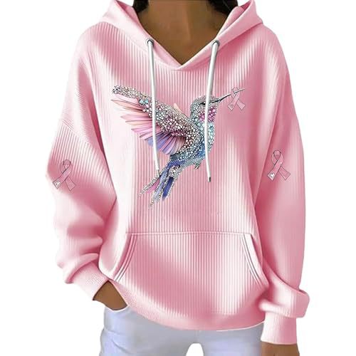 Women's Ribbon Wings Animal Print Hoodie