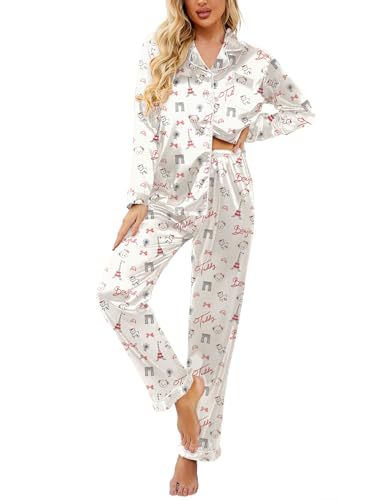 Women's Cuban Collar Leopard Print Long Sleeve Shirt Set