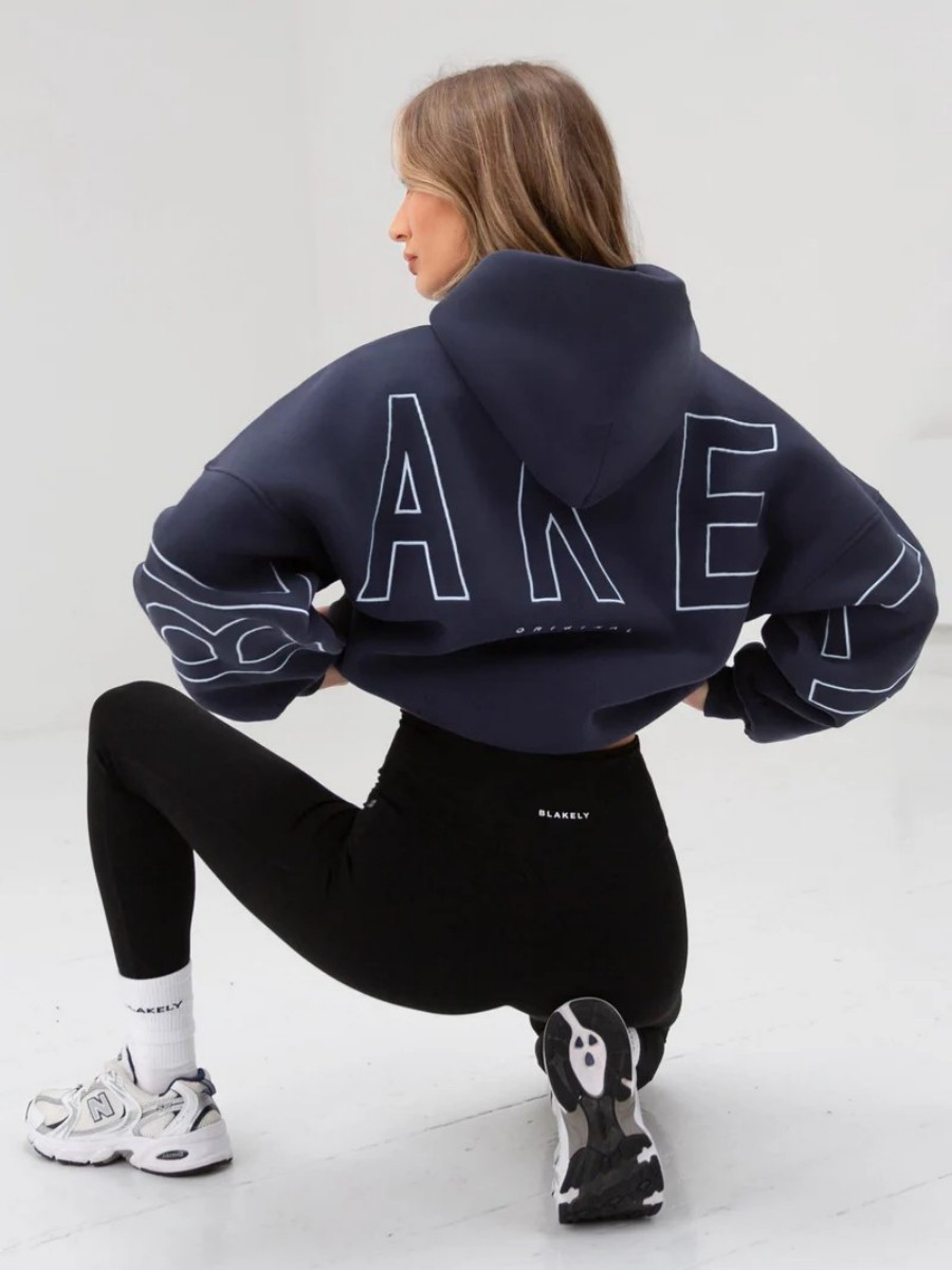 Women's Letter Print Hooded Sweatshirt