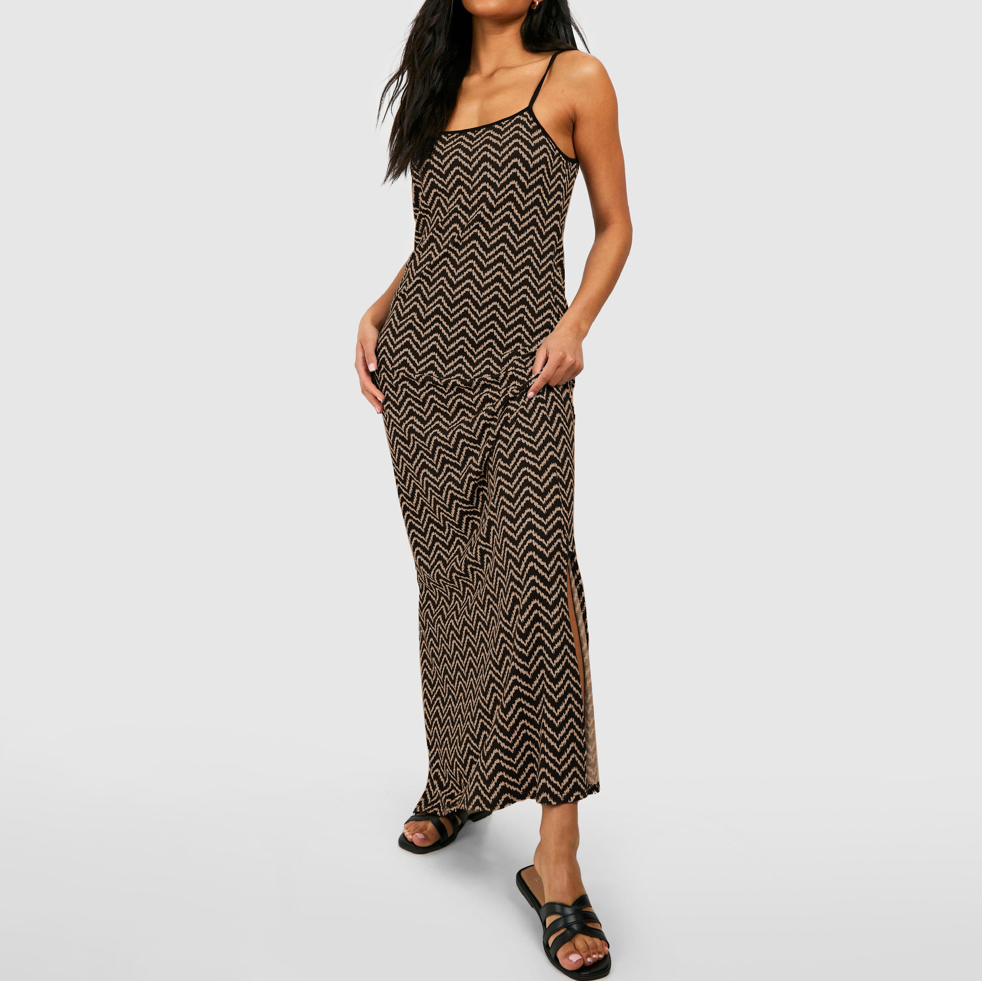 Women's Sleeveless Split Thigh Long Dress