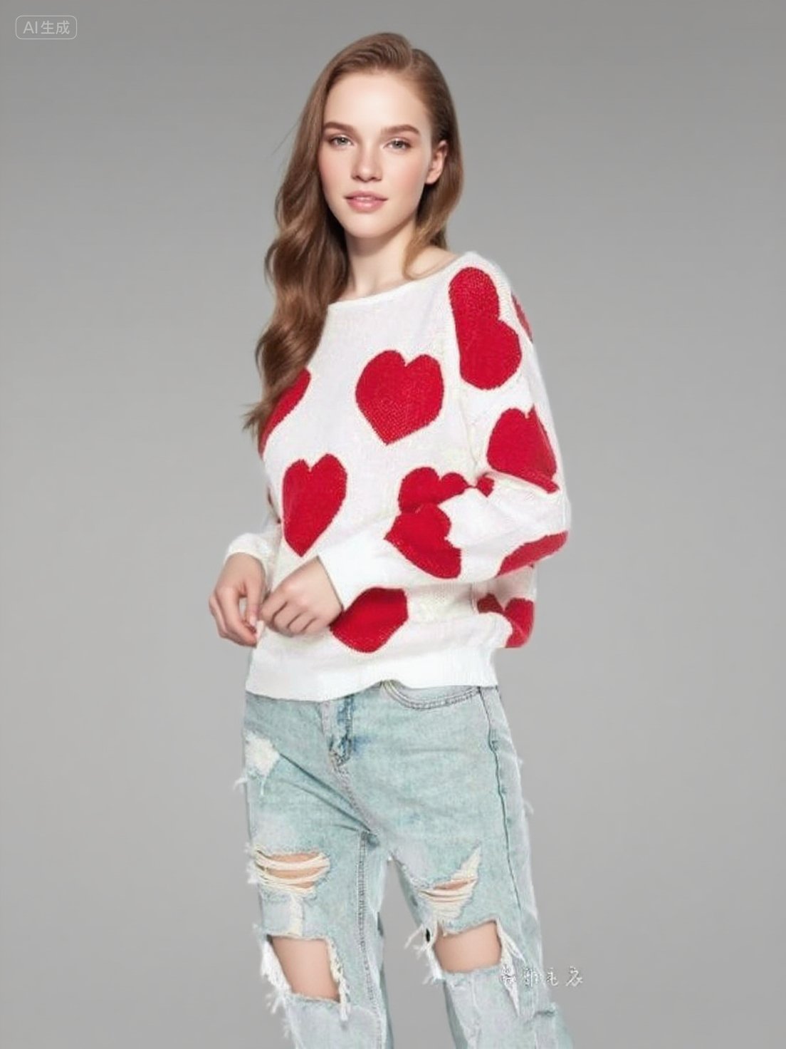 Women's Off-Shoulder Knit Sweater Loose Lazy Style Short Long Sleeve Pullover