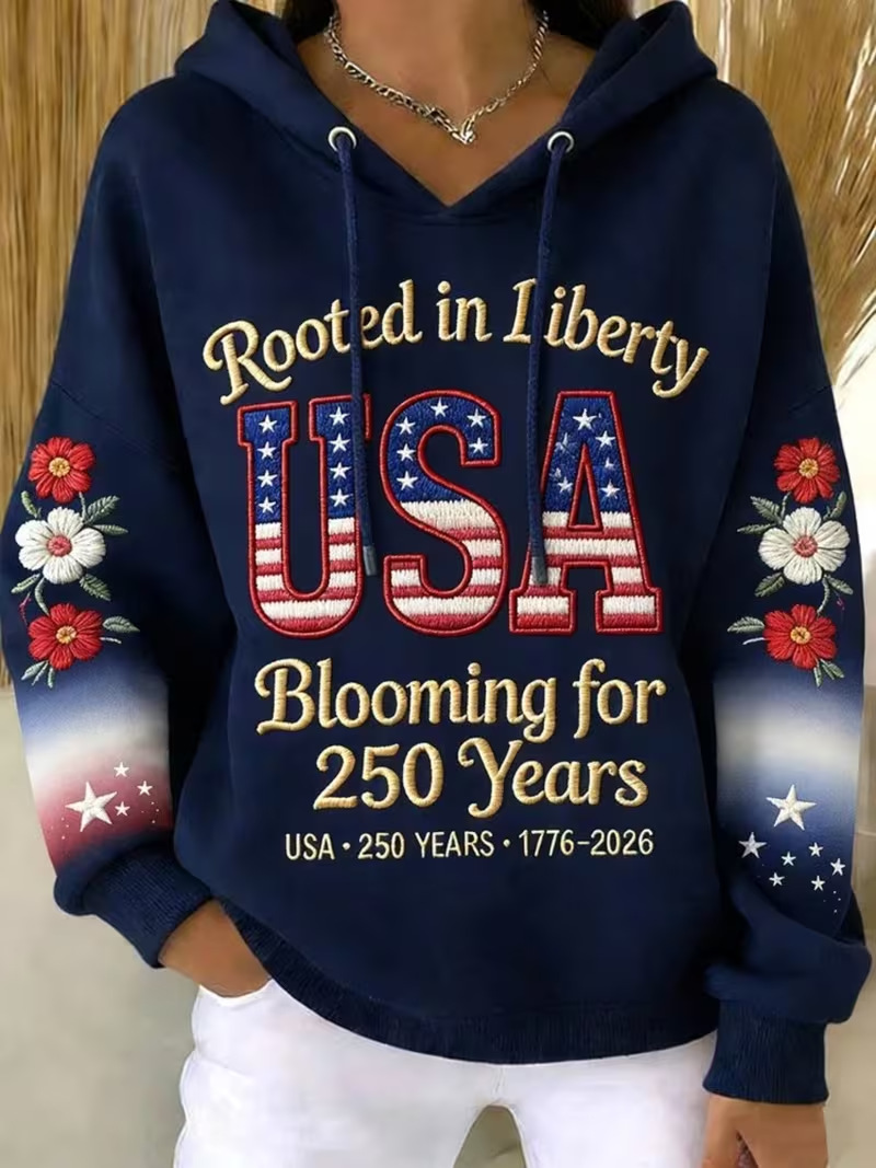 Women's Casual Graphic Print Hoodie