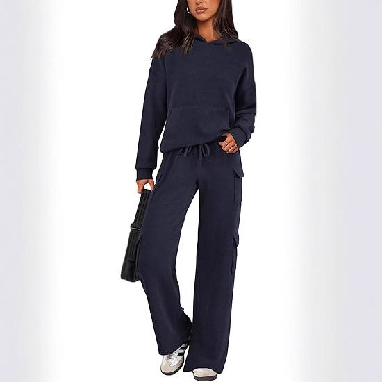 Women's 2-Piece Oversized Hoodie and Sweatpants Set