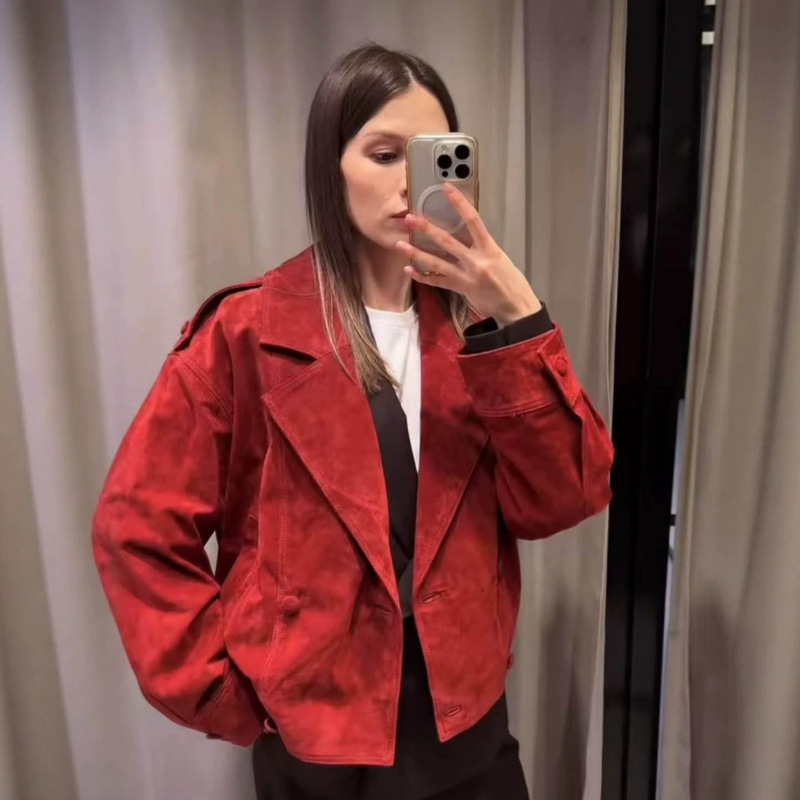 Women's Long Sleeve Blazer Jacket Double-Breasted 3D Pattern
