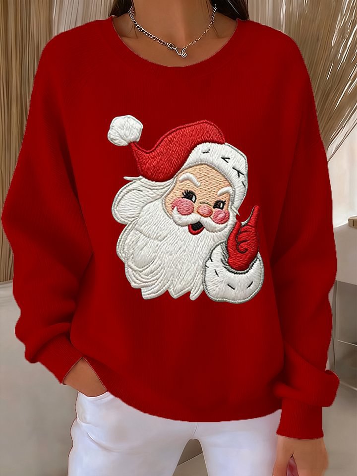 Christmas Pullover Women's Sweatshirt Oversized Crewneck