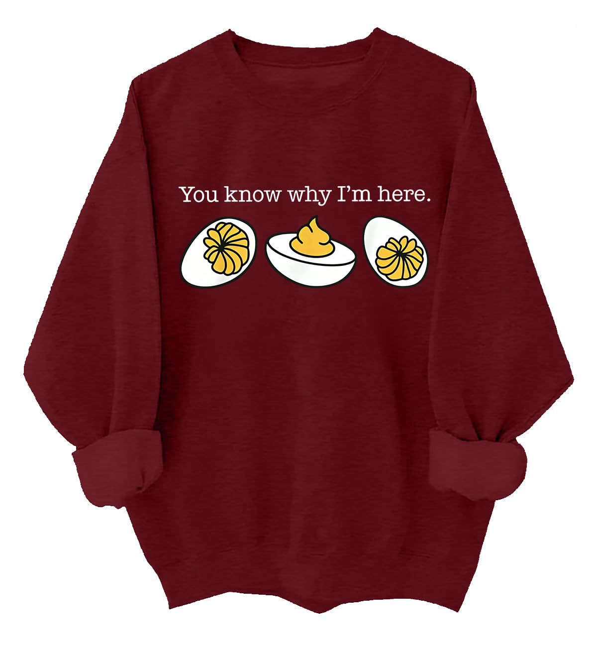 Women's Letter Print Crewneck Sweatshirt
