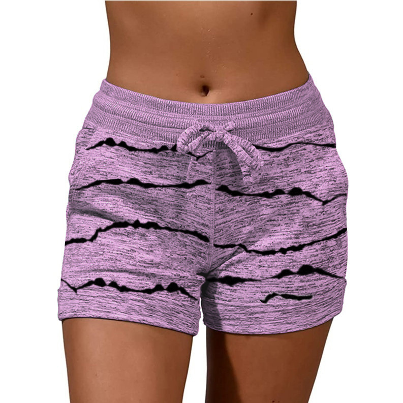 Women's Quick-Dry Yoga Shorts High Stretch Slimming Workout Shorts
