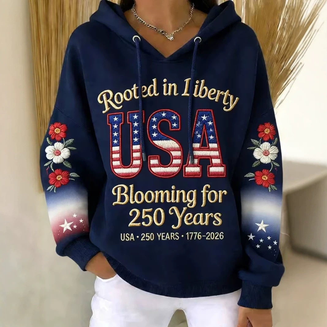 Women's Casual Graphic Print Hoodie