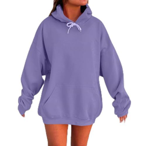 Women's Elegant Print Hoodie Long Sleeve Crew Neck