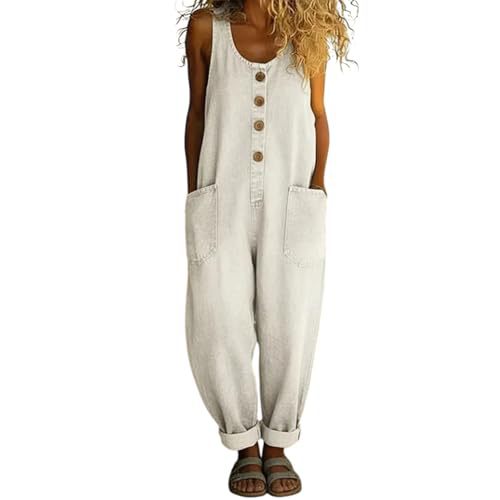 Women's Gradient Print Sleeveless Jumpsuit Casual Chic