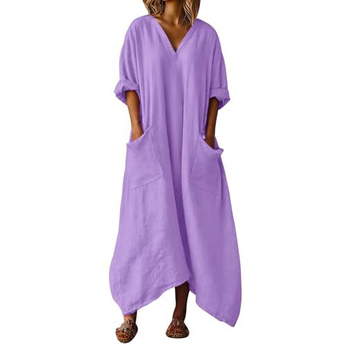 Women's Minimalist Solid Color Elegant Casual A-Line Dress