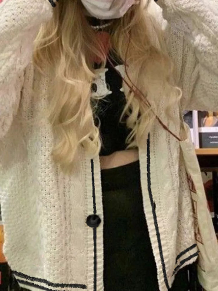 Women's Knit Cardigan Sweater Coat Loose Casual