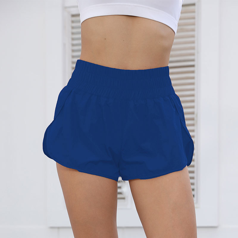 Women's Summer Casual Lounge Shorts, Polyamide, Loose Fit, Mid-Rise, 3-Inch