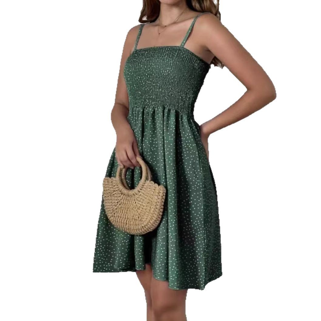 Floral Sleeveless Bohemian Beach Dress