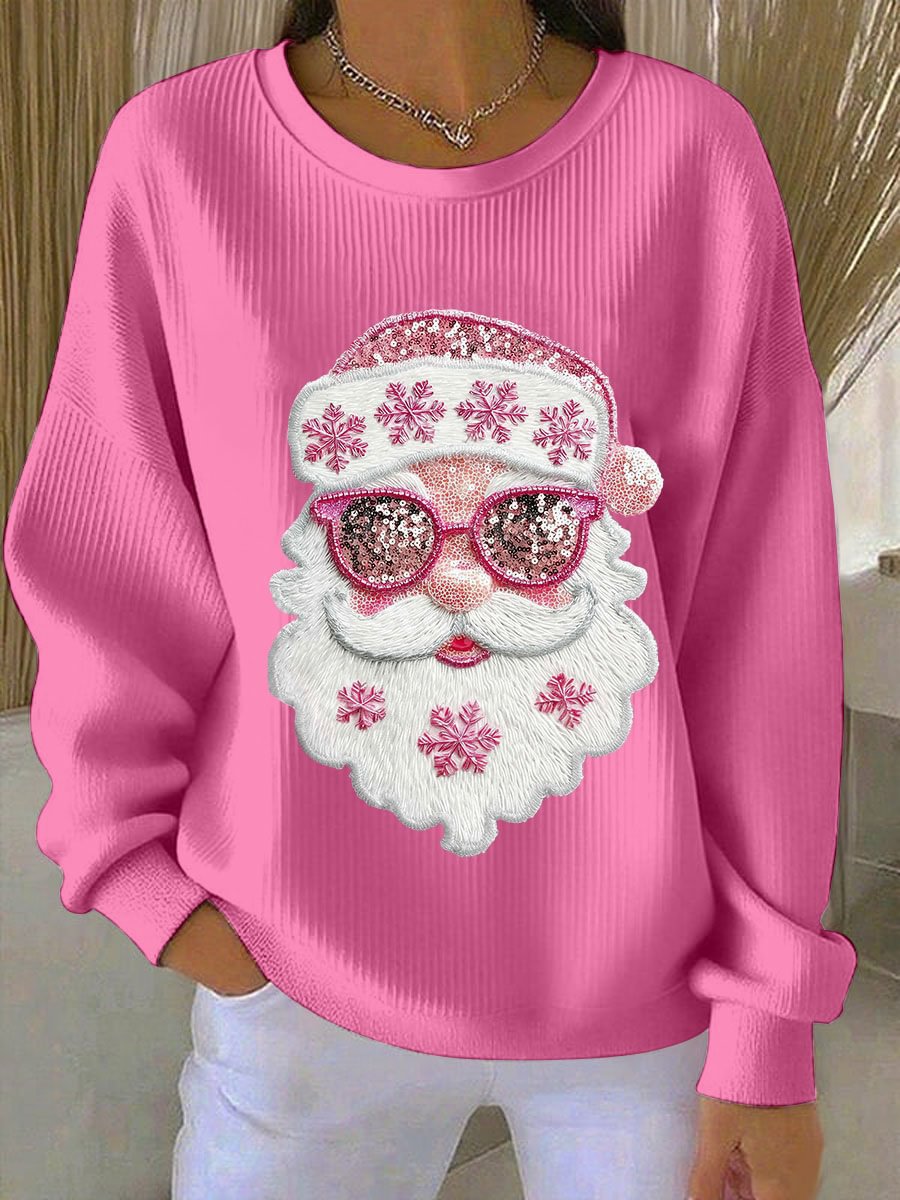 Christmas Pullover Women's Sweatshirt Oversized Crewneck