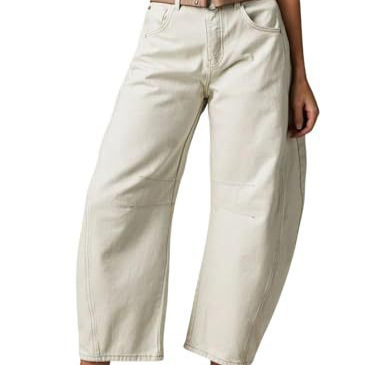 Women's Vintage Print Straight-Leg Casual Pants