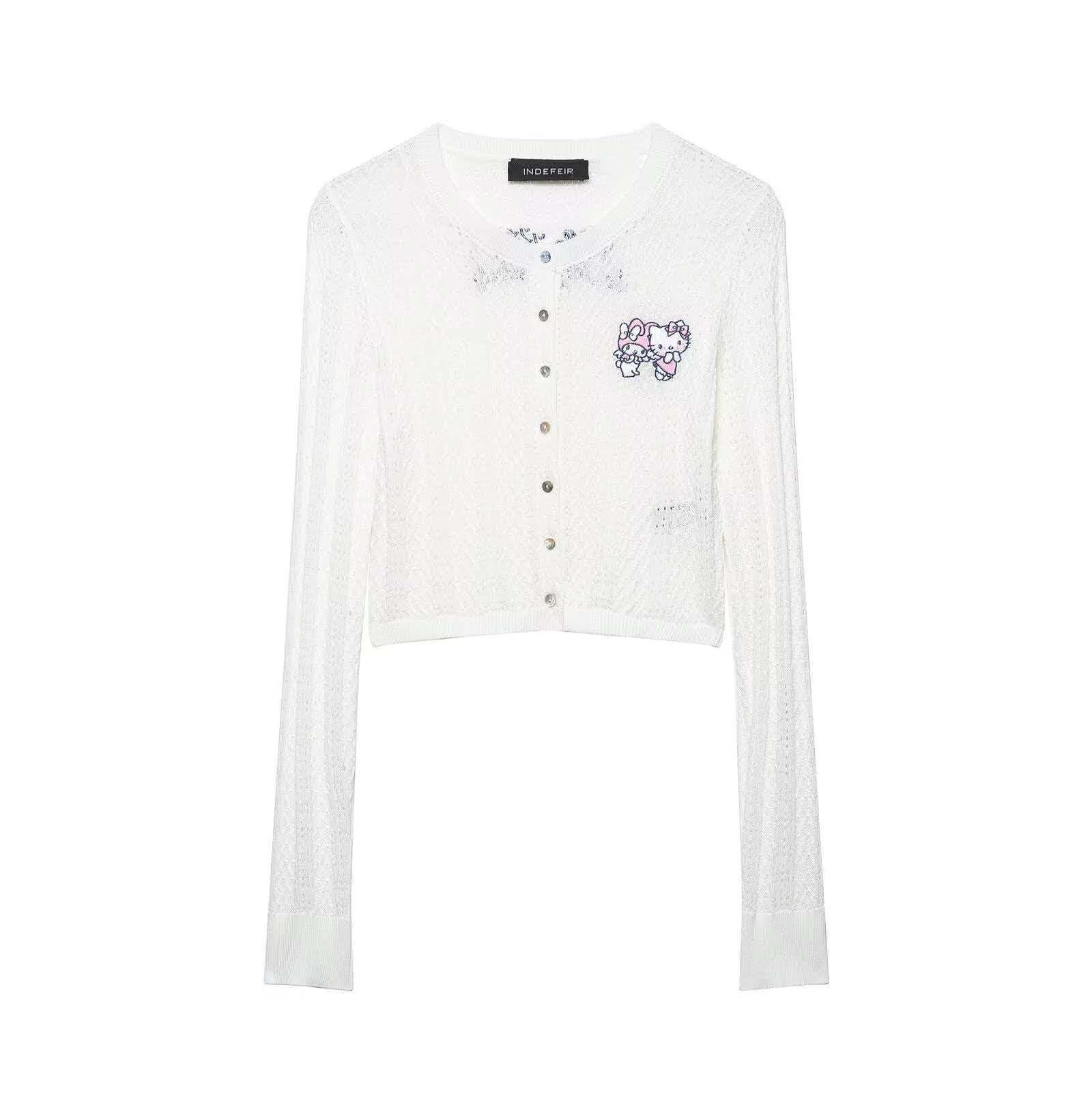 Women's Summer Lightweight Knit Cardigan Sun Protection Minimalist